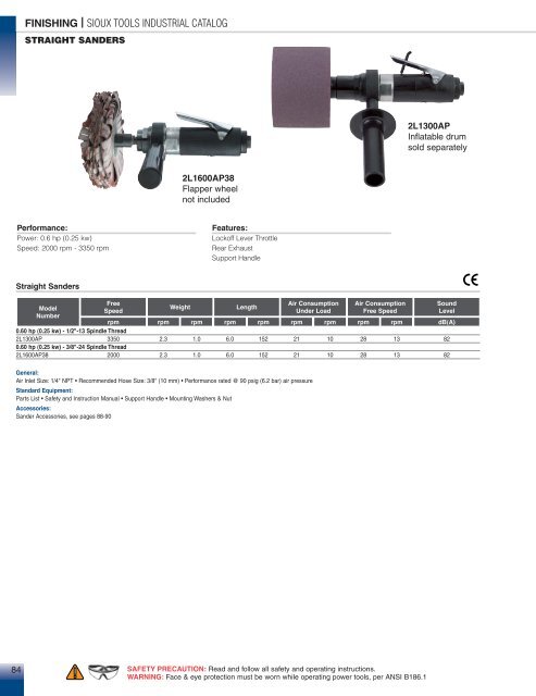 Sioux Tools Industrial Catalog