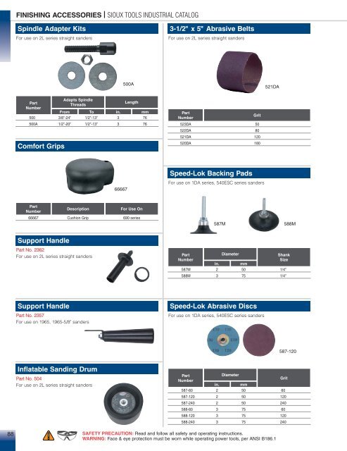 Sioux Tools Industrial Catalog