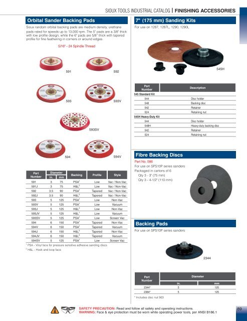 Sioux Tools Industrial Catalog