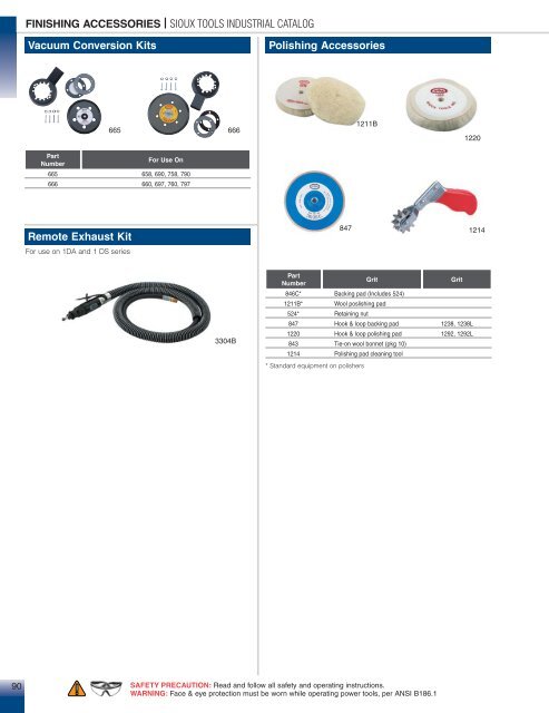 Sioux Tools Industrial Catalog