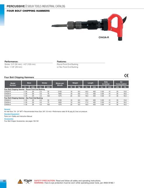 Sioux Tools Industrial Catalog