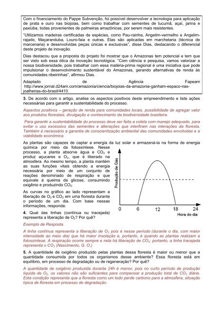 Gabarito da Fase 2. - CDCC