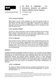 WDR 3 Lebenszeichen vom 21.07.2013 (PDF-Download: 149,0 KB)