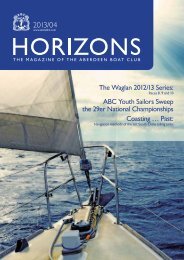 Apr 2013 Issue - the Aberdeen Boat Club