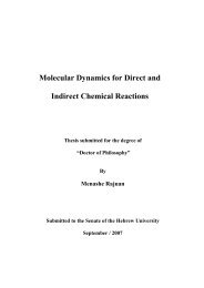 Molecular Dynamics for Direct and Indirect Chemical Reactions