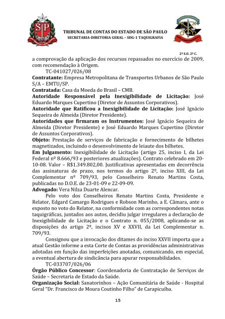 ata da 2Âª sessÃ£o ordinÃ¡ria da segunda cÃ¢mara, realizada em 08 de ...