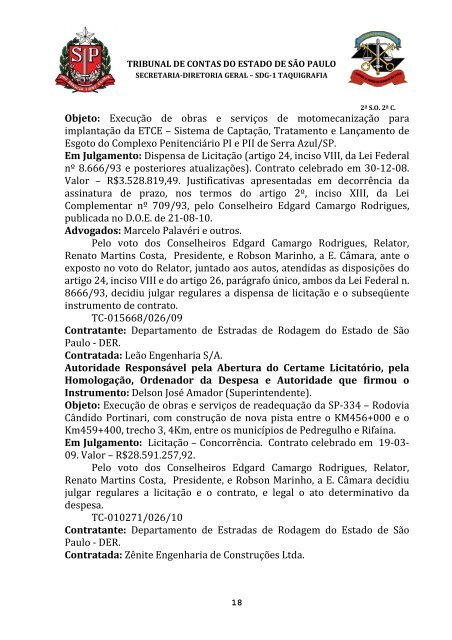 ata da 2Âª sessÃ£o ordinÃ¡ria da segunda cÃ¢mara, realizada em 08 de ...