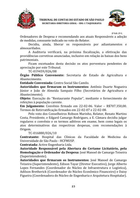 ata da 2Âª sessÃ£o ordinÃ¡ria da segunda cÃ¢mara, realizada em 08 de ...