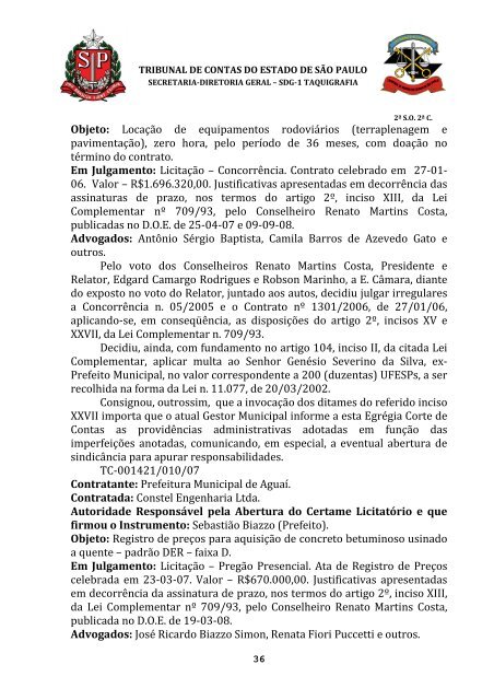 ata da 2Âª sessÃ£o ordinÃ¡ria da segunda cÃ¢mara, realizada em 08 de ...