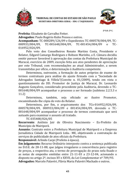 ata da 2Âª sessÃ£o ordinÃ¡ria da segunda cÃ¢mara, realizada em 08 de ...