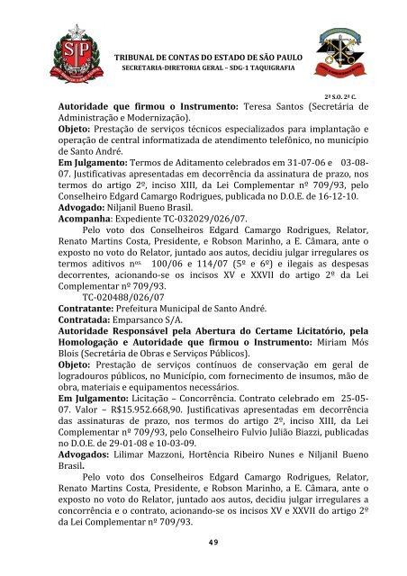 ata da 2Âª sessÃ£o ordinÃ¡ria da segunda cÃ¢mara, realizada em 08 de ...