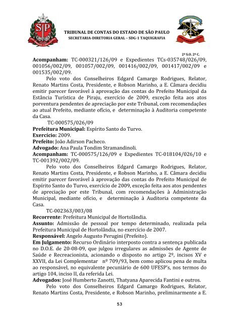 ata da 2Âª sessÃ£o ordinÃ¡ria da segunda cÃ¢mara, realizada em 08 de ...