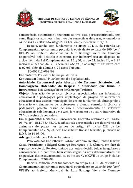 ata da 2Âª sessÃ£o ordinÃ¡ria da segunda cÃ¢mara, realizada em 08 de ...