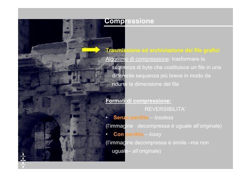 Compressione - Circe - UniversitÃ  IUAV di Venezia