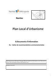 cahier de recommandation environnementale - Le plan local d ...