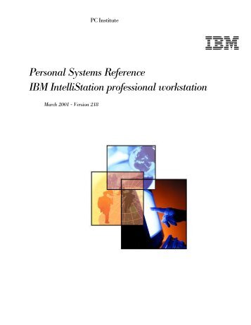IBM IntelliStation professional workstation