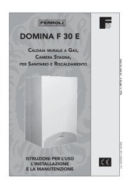 DOMINA F 30 E - Certened