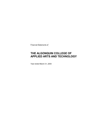 2000 (70KB) - Algonquin College
