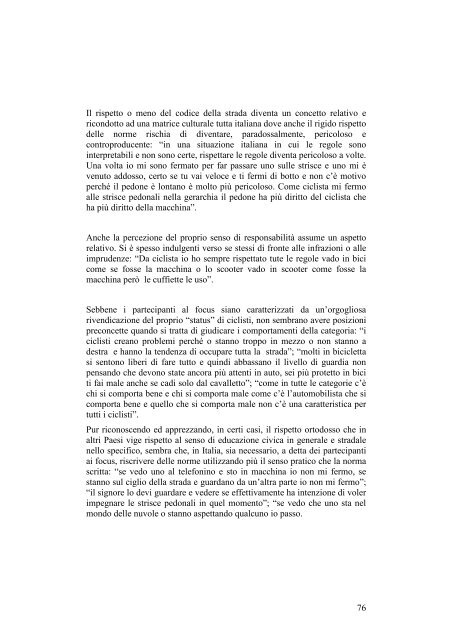 Rapporto ACI - Censis