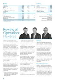 Review of Operations Flexibles - Amcor Annual Report 2012