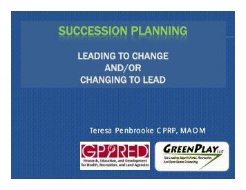 SUCCESSION PLANNING