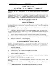 Reglamento de Matricula Consular - SecretarÃ­a de Relaciones ...