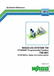 Quickstart 750-881 - Wago