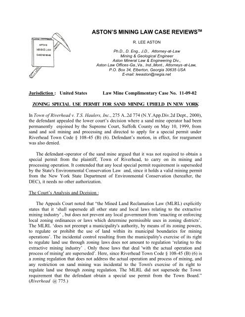 Example Case Review No 11 - Technology