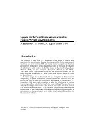 Upper Limb Functional Assessment in Haptic Virtual ... - EDC