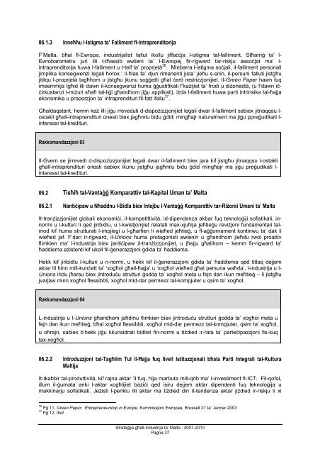StrateÄ¡ija gÄ§all-Industrija ta' Malta: 2007 - 2010 - doi photography ...