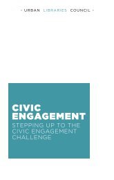 ULC Civic Engagement Report - WebJunction