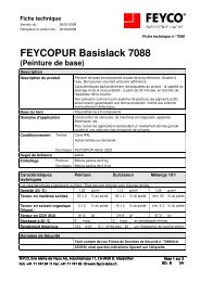 FEYCOPUR Basislack 7088 (Peinture de base) - WENGER