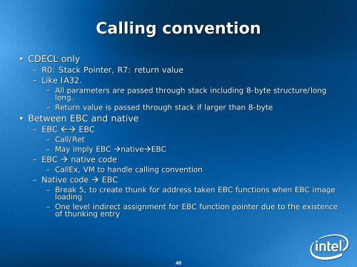 EBC Complier Presentation - UEFI