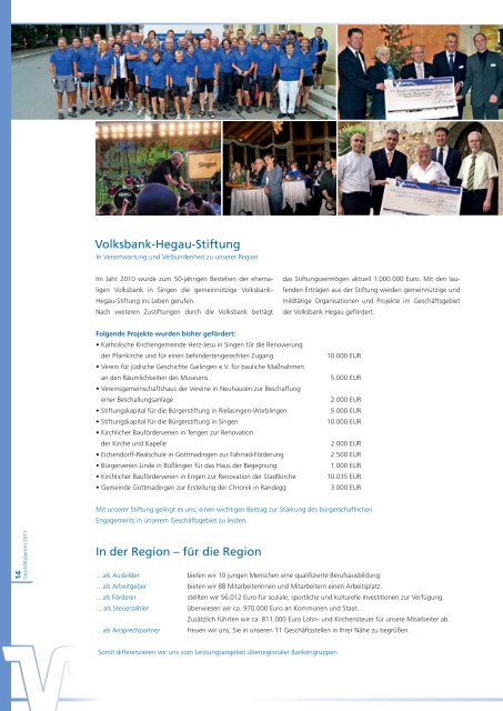 23 GeschÃ¤ftsbericht 2011 - Volksbank eG