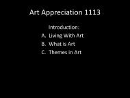 Art Appreciation 1113 - MichaelAldana.com