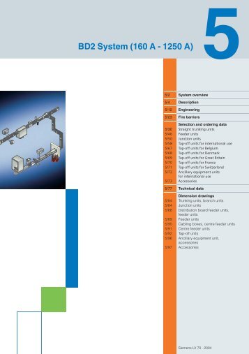 BD2 System (160 A - 1250 A) - Siemens