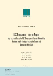 RSC-Programme - Interim Report. Approach and Basis for - Posiva