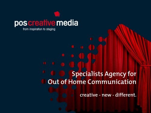 Agentur Eigendarstellung - P.O.S. Creative Media GmbH & Co.KG