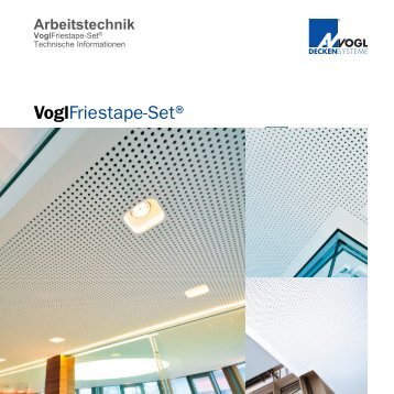 Arbeitstechnik - Vogl Deckensysteme