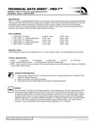 TECHNICAL DATA SHEET â PRO-7â¢ - US Chemical & Plastics