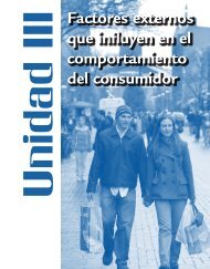 Factores externos que influyen en el comportamiento del consumidor