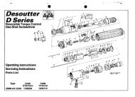 Screwdrivers 2D89-AX-600 to 2200 service sheet - Store Louzampini