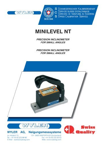 MINILEVEL NT - Bowers UK