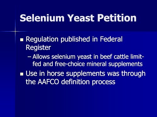 Feed Ingredient (Additive) - Federation of Animal Science Societies