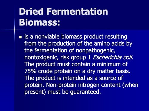 Feed Ingredient (Additive) - Federation of Animal Science Societies