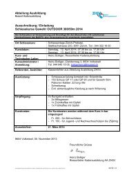 Ausschreibung / Einladung Schiesskurse Gewehr ... - ZHSV