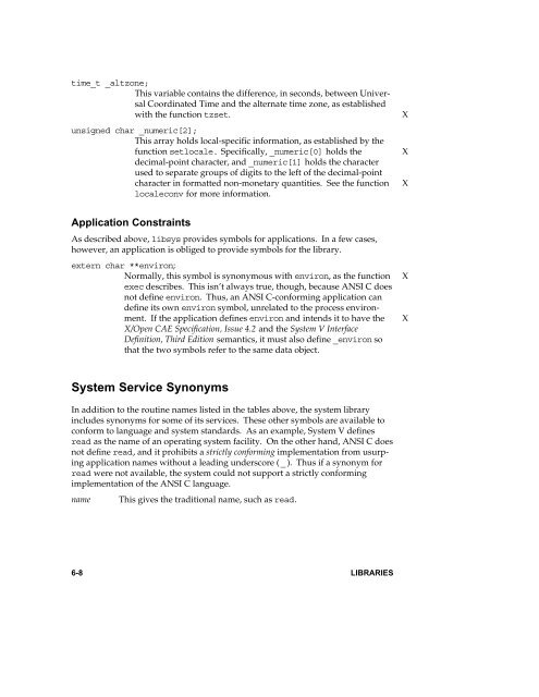 Full Generic System V ABI