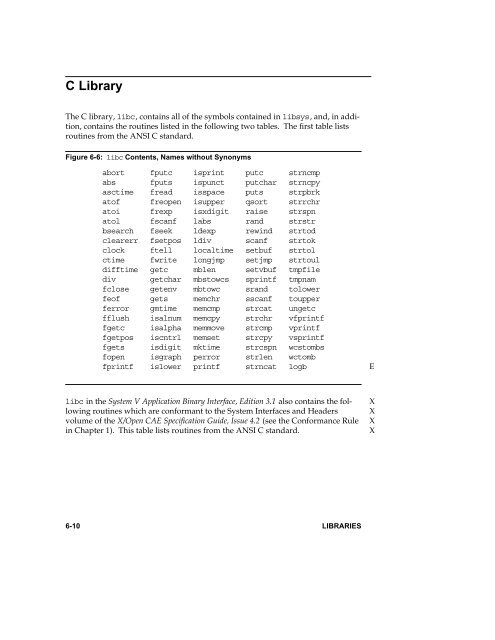 Full Generic System V ABI