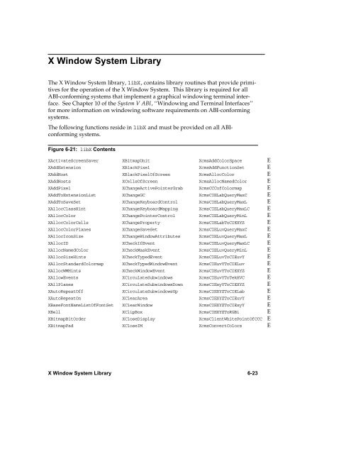 Full Generic System V ABI