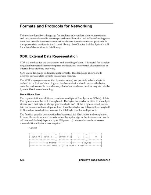 Full Generic System V ABI